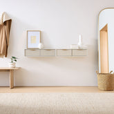 Stria Living Lounge Bedroom Drawer Floating Organizer Shelve